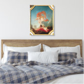 Vier Jahreszeiten im Saal du Conseil - Sommer Leinwanddruck (Insitu (Schlafzimmer))