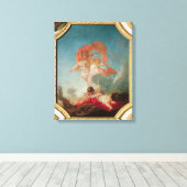 Vier Jahreszeiten im Saal du Conseil - Sommer Leinwanddruck (Insitu (Holzboden))