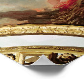 Vier Jahreszeiten im Saal du Conseil - Sommer Poster (Ecke)