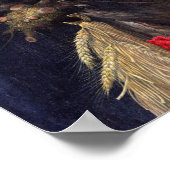 Vier Jahreszeiten in einem Kopf, Arcimboldo Poster (Ecke)