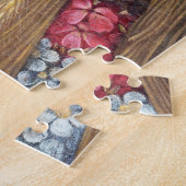 Vier Jahreszeiten in einem Kopf, Arcimboldo Puzzle (Seite)