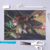 Vier Jahreszeiten in einem Kopf, Arcimboldo Seidenpapier (Handwerk)