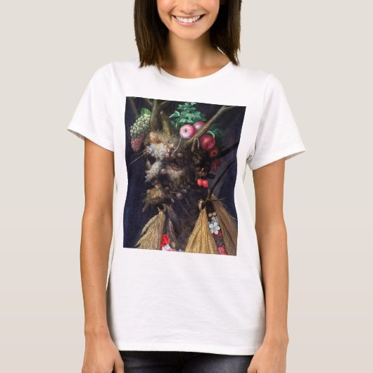 Vier Jahreszeiten in einem Kopf, Arcimboldo T-Shirt (Vorderseite)