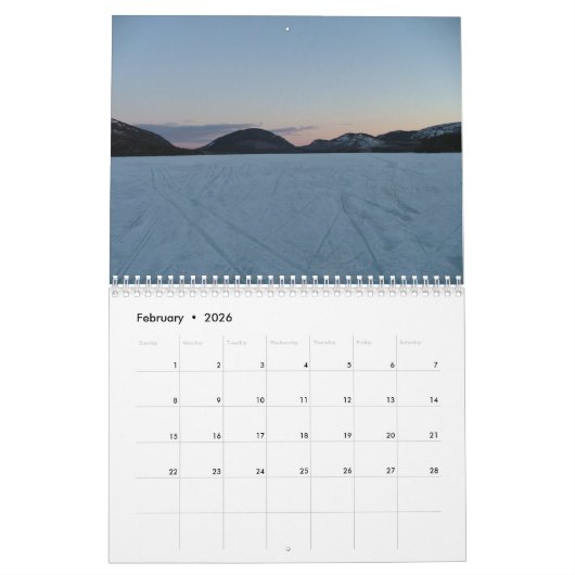 Vier Jahreszeiten in Nationalpark-Kalender 2018 US Kalender (Feb 2026)