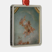 Vier Jahreszeiten in Salle du Conseil - Frühling Silbernes Ornament (Rechts)