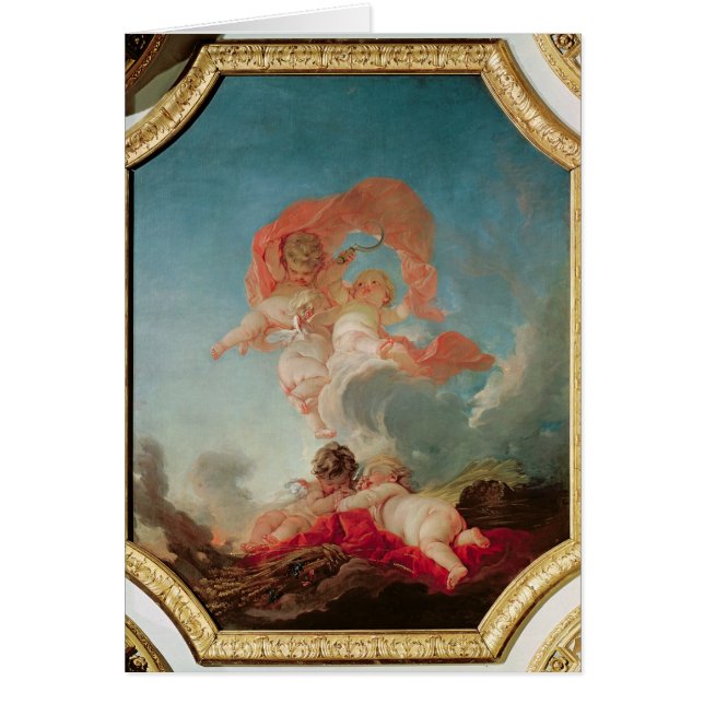 Vier Jahreszeiten in Salle du Conseil - Sommer (Vorne)