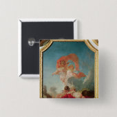 Vier Jahreszeiten in Salle du Conseil - Sommer Button (Vorne & Hinten)