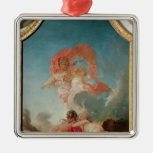 Vier Jahreszeiten in Salle du Conseil - Sommer Ornament Aus Metall