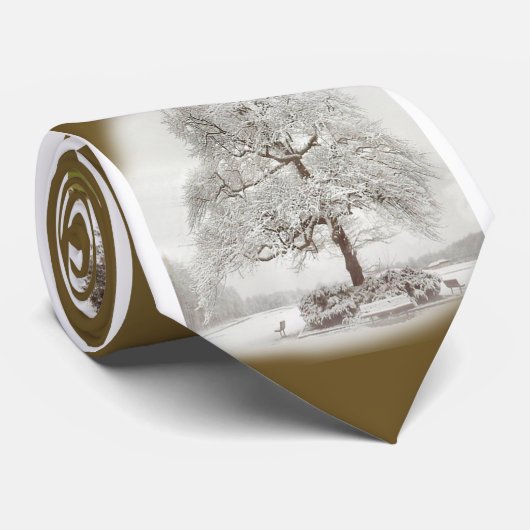 Vier Jahreszeiten Krawatte (Gerollt)