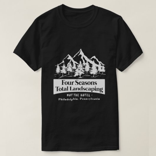 VIER JAHRESZEITEN LANDSCAPING T-Shirt (Design vorne)