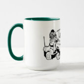 Vier Jahreszeiten Landschaft Tasse (Links)