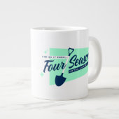 Vier Jahreszeiten Landschaft Tasse (Vorderseite Rechts)