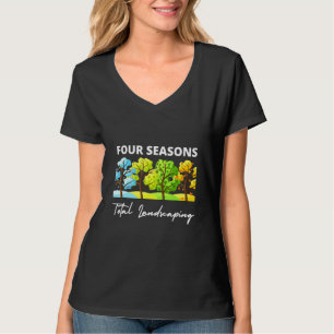 Vier Jahreszeiten: Landschaftsaufklärung über die T-Shirt