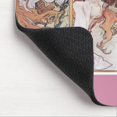 Vier Jahreszeiten, Mucha Mousepad (Ecke)