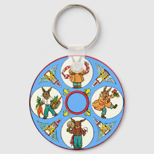 Vier Jahreszeiten Schlüsselanhänger