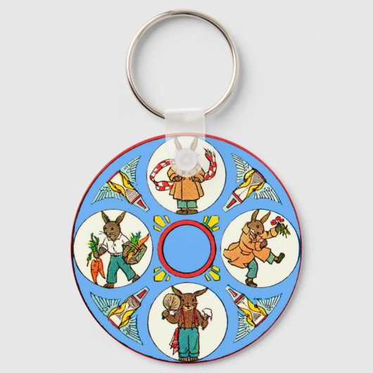 Vier Jahreszeiten Schlüsselanhänger (Vorderseite)