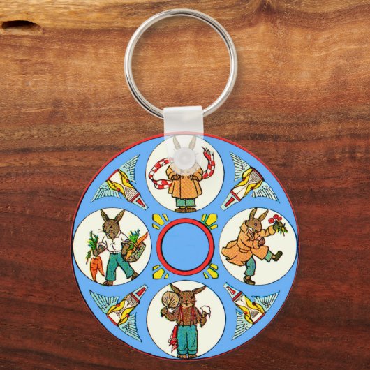 Vier Jahreszeiten Schlüsselanhänger (Vorderseite)