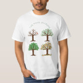 Vier Jahreszeiten T-Shirt (Vorderseite)