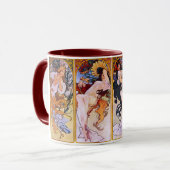 Vier Jahreszeiten Tasse (Vorderseite Links)