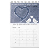 Vier Jahreszeiten - Winter, Frühling, Sommer und H Kalender (Feb 2027)