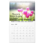 Vier Jahreszeiten - Winter, Frühling, Sommer und H Kalender (Mär 2027)