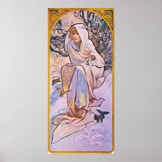 Vier Jahreszeiten - Winter Poster (Vorne)