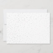 Vier je süßer Geburtstag, das 4. Einladung (Rückseite)