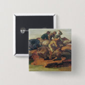 Vier Jockey-Galoppieren Button (Vorne & Hinten)