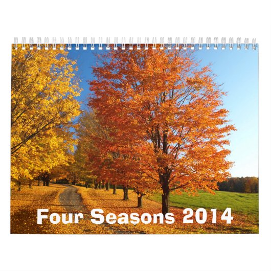 Vier Kalender der Jahreszeit-2014 (Titelbild)