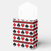 Vier Karten-Anzug Geschenkschachtel (Geöffnet)