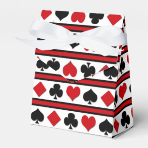 Vier Karten-Anzug Geschenkschachtel