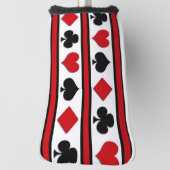 Vier Karten-Anzug Golf Headcover (Rotieren 90)