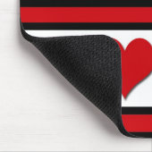 Vier Karten-Anzug Mousepad (Ecke)