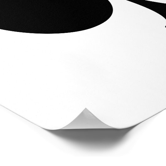 Vier Karten-Anzug Poster (Ecke)