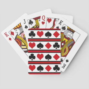 Vier Karten-Anzug Spielkarten