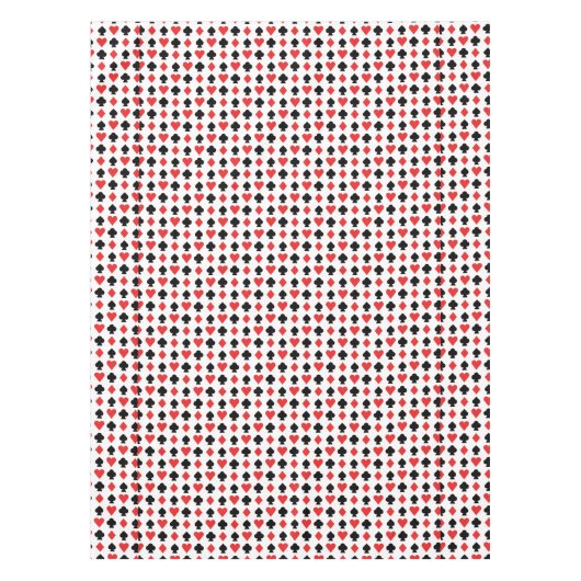 Vier Kartenformen Muster Tischdecke (Vorderseite)
