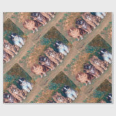 Vier Kätzchen, Louis Wain Geschenkpapier (Flach)