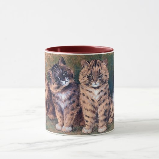 Vier Kätzchen, Louis Wain Tasse (Zentrum)
