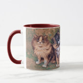 Vier Kätzchen, Louis Wain Tasse (Links)