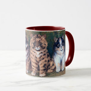 Vier Kätzchen, Louis Wain Tasse