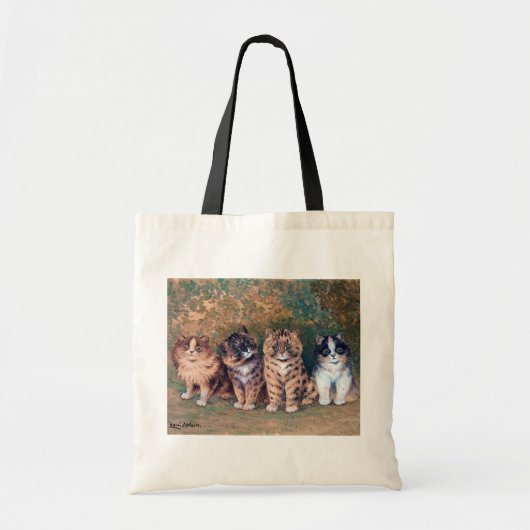 Vier Kätzchen, Louis Wain Tragetasche (Vorne)