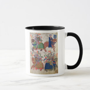 Vier Kavaliere, von Tasse
