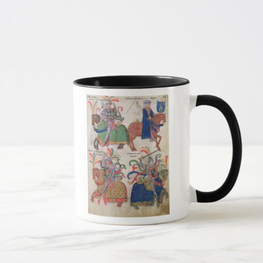 Vier Kavaliere, von Tasse (Rechts)