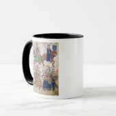 Vier Kavaliere, von Tasse (Vorderseite Links)
