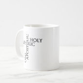 Vier Kennzeichen Kaffeetasse (Vorderseite Links)