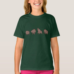 Vier kleine Elefanten T-Shirt
