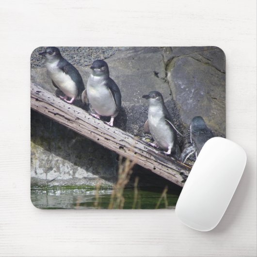 Vier kleine Pinguine Mousepad (Mit Mouse)