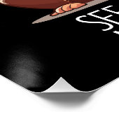 Vier kluge Affen: Eine moderne Drehung Poster (Ecke)