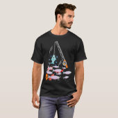 Vier Koi-Fisch-Brüder T-Shirt (Vorne ganz)