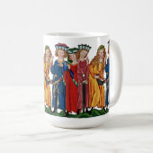 Vier Könige Cup Kaffeetasse (VorderseiteRechts)